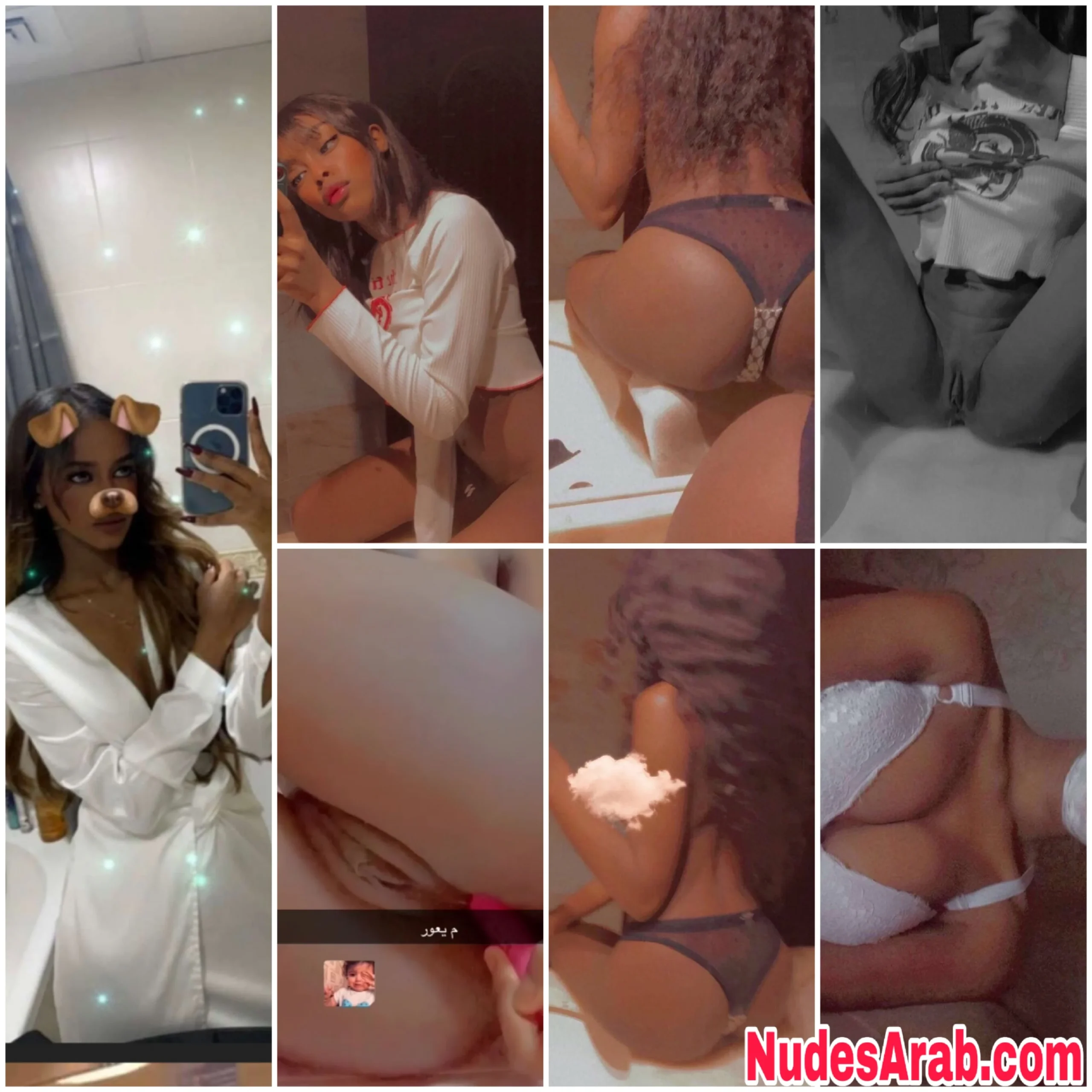 البوم نودز اندر ايدج خليجيه عود فرنساوي تخلع ملط وتلعب في جسمها وكسها الهايج