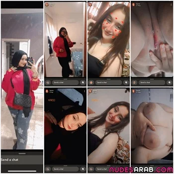 اندر ايدج تستعرض جسمها الملبن لحبيبها ع سناب شات واخر شرمطة - صور سكس عربي