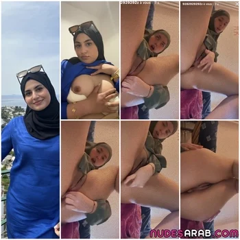 محجبة بس شرموطة تصور نفسها وهي بتنيك خرم طيزها الضيق